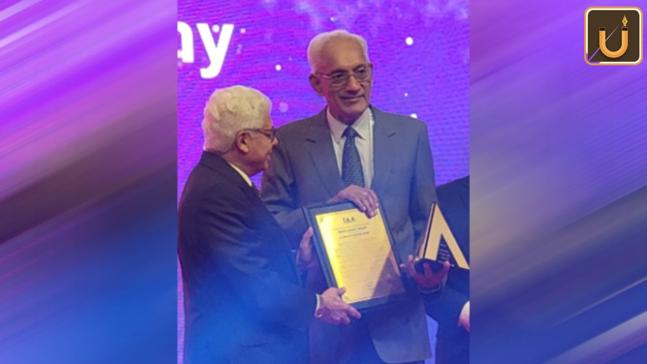 Usthadian Academy / Mr. Srinivasan Swamy Receives 2024 IAA Golden Compass Award | 14 mar 2024 Usthadian Academy / Mr. Srinivasan Swamy Receives 2024 IAA Golden Compass Award
